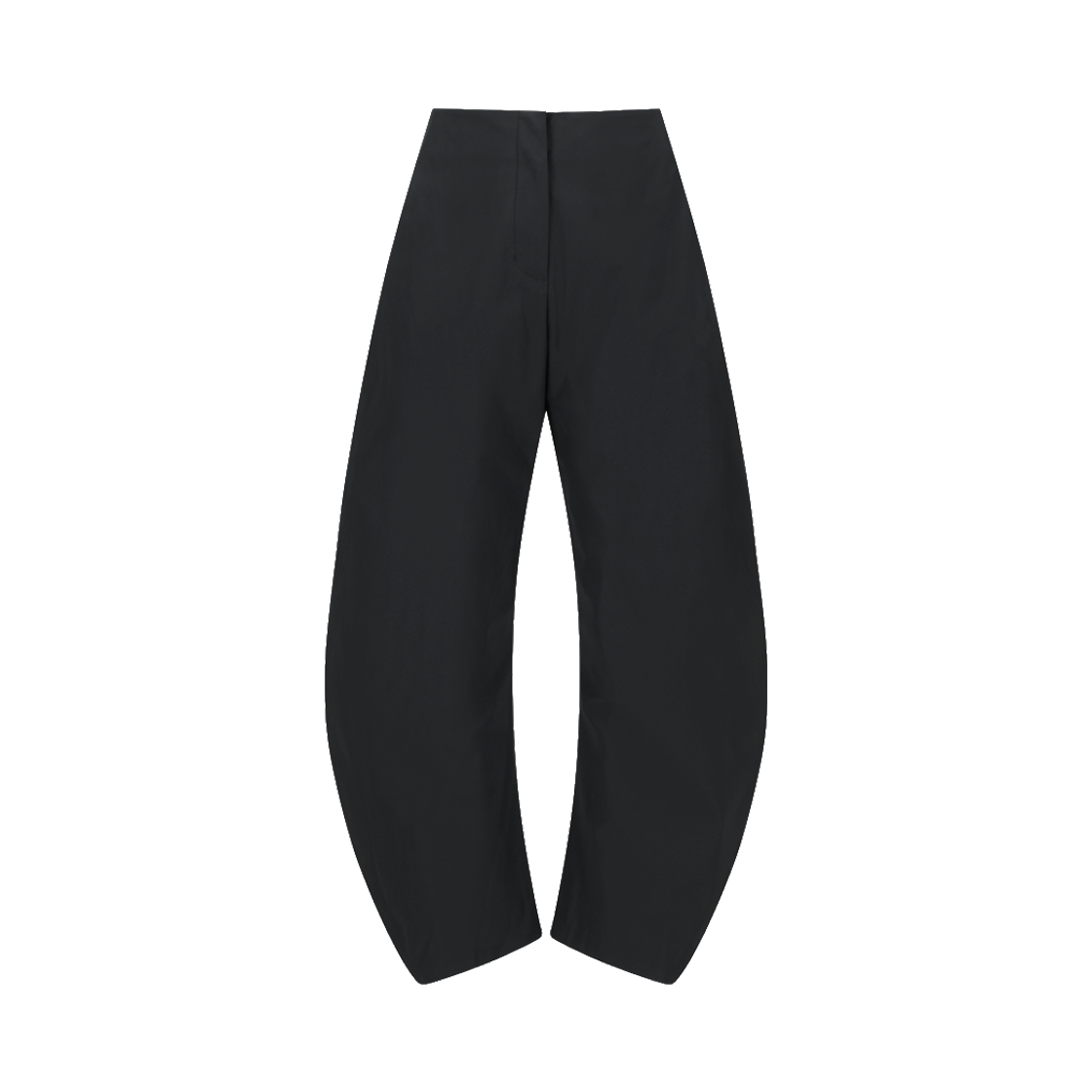 아모멘토 우먼 커브드 실루엣 팬츠 블랙 - 26SS(Amomento Women Curved Silhouette Pants Black - 26SS)