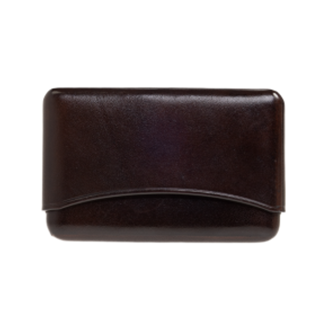 르메르 파티나 카우스킨 레더 몰디드 카드 홀더 리스트레토(Lemaire Molded Card Holder in Patina Cowskin Leather Ristretto)