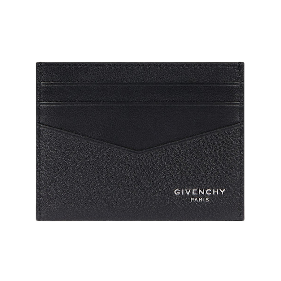 지방시 그레인드 레더 카드 홀더 블랙(Givenchy Card Holder in Grained Leather Black)