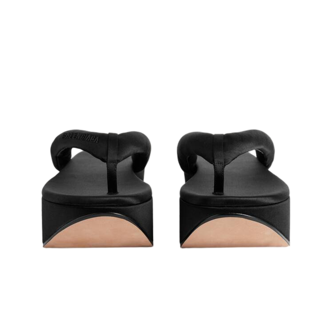 (W) 발렌시아가 가에타 통 블랙((W) Balenciaga Gaeta Thong In Black) - 2
