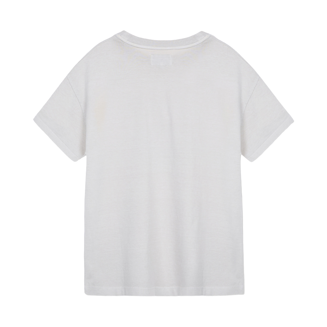마뗑킴 마틴 LNY 26 피그먼트 로고 탑 아이보리(Matin Kim Matin LNY 26 Pigment Logo Top In Ivory) - 2