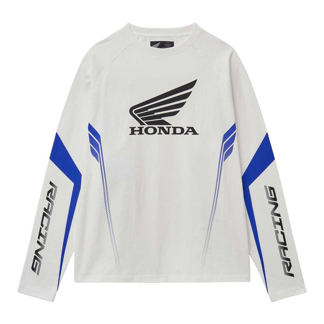 [KREAM 단독] 혼다 모터사이클 루즈핏 롱슬리브 화이트([KREAM 단독] Honda Motorcycle Loose Fit Long Sleeve White)