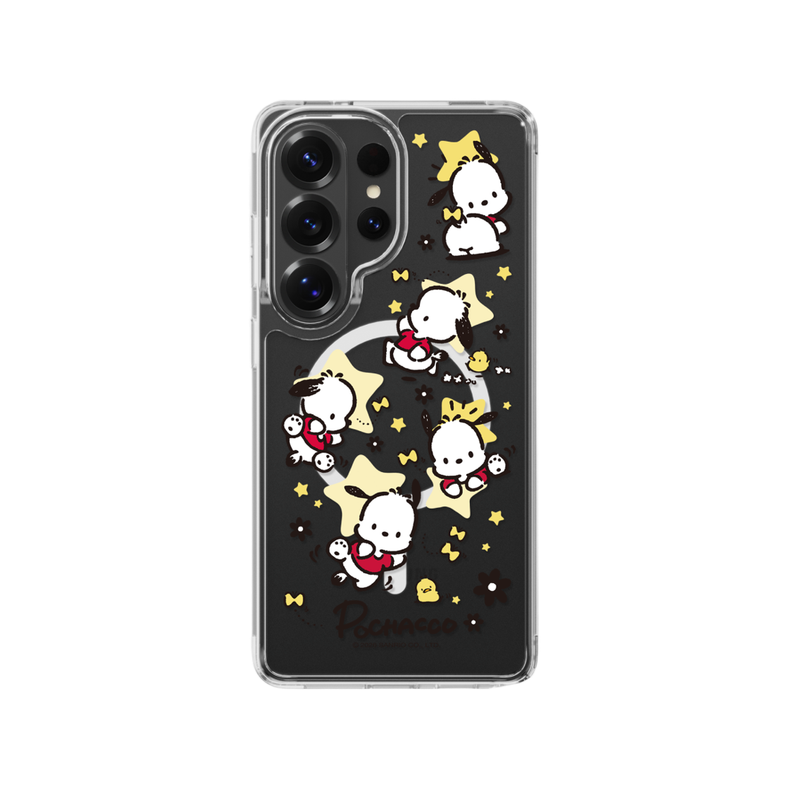 에스엘비에스 포차코 패턴 클리어 마그넷 케이스 for S26 Series(SLBS POCHACCO Pattern Clear Magnet Case for S26 Series) - 5