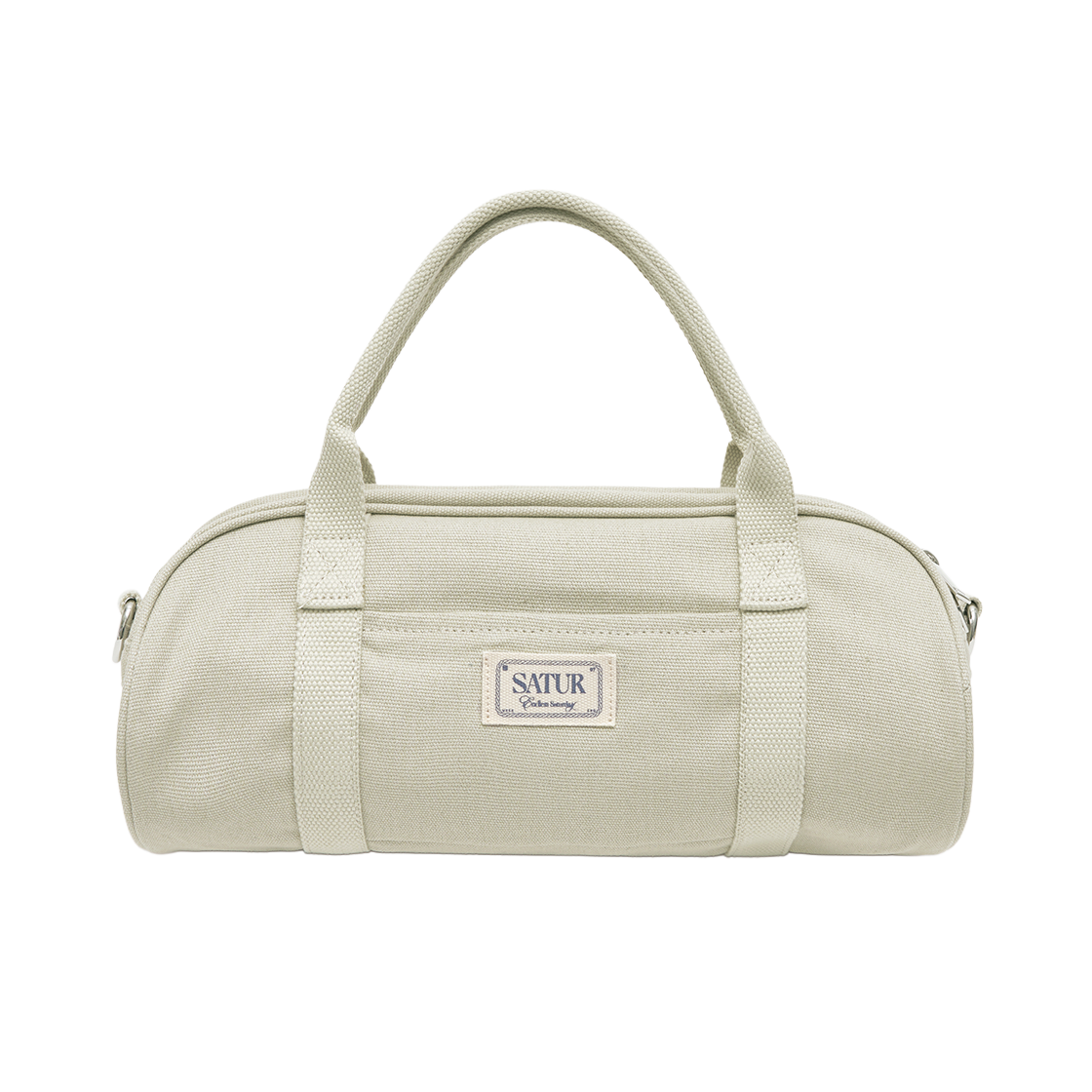 세터 우먼 캔버스 미니 더플 백 라이트 카키(SATUR W Canvas Mini Duffle Bag Light Khaki) - 2