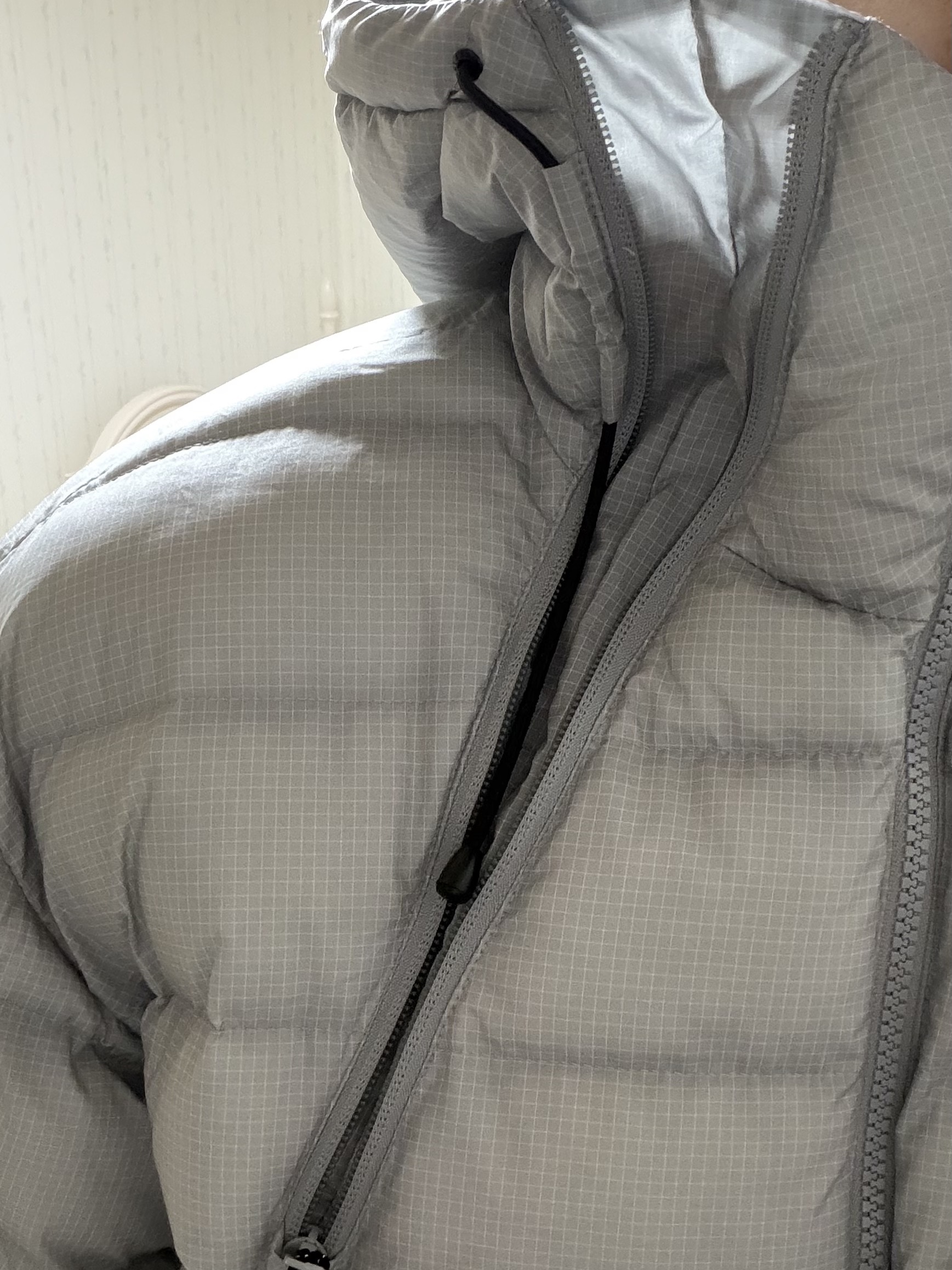 The North Face White Label Kalix T Jacket Metal Gray - 26SS 착용 스타일 - 4