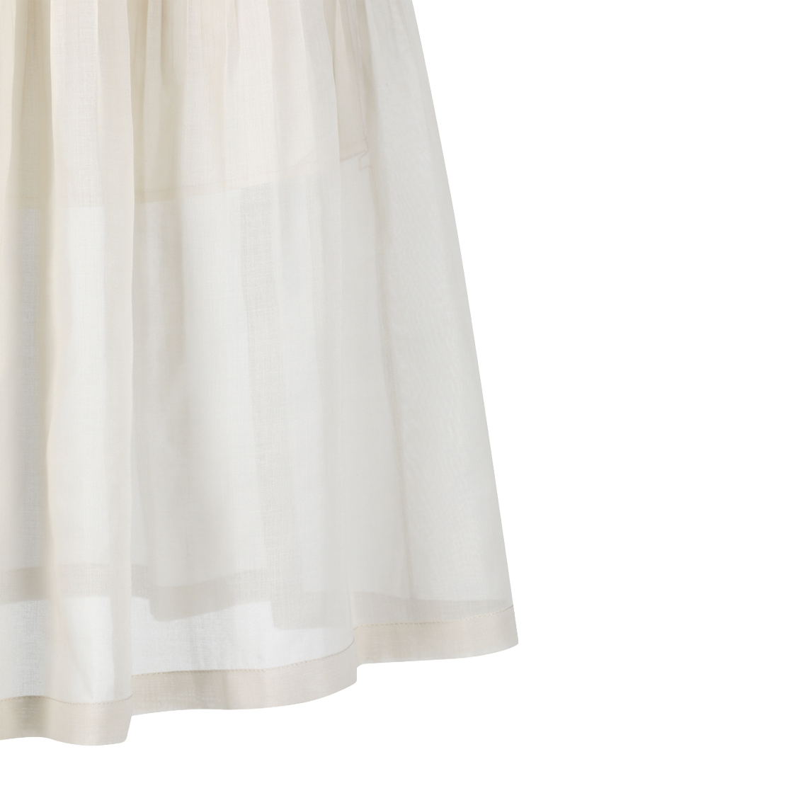 아모멘토 우먼 플리츠 미디 스커트 베이지 - 26SS(Amomento Women Pleated Midi Skirt Beige - 26SS) - 4