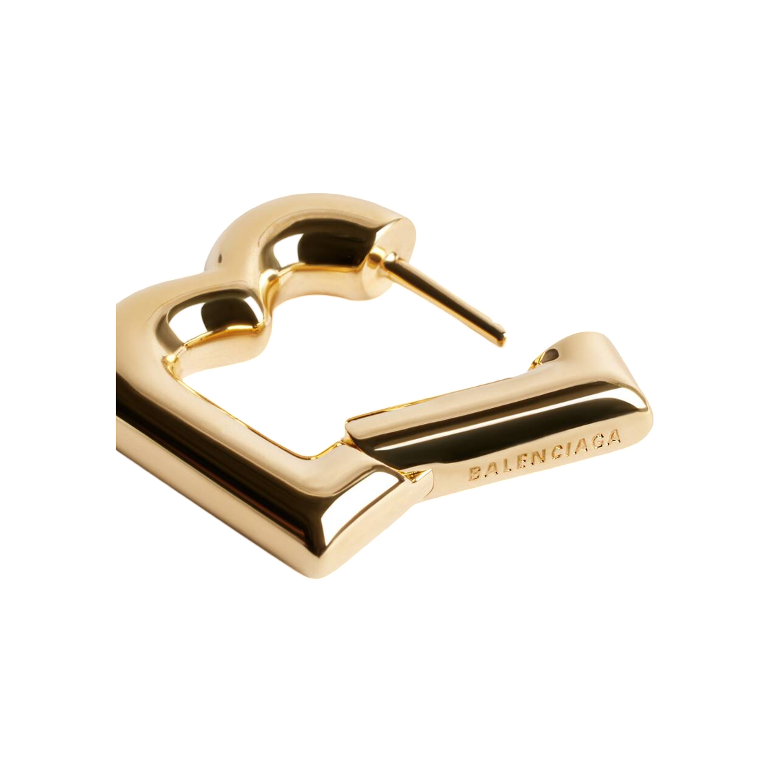 발렌시아가 에이사 B XS 이어링 샤이니 골드(Balenciaga Eisa B XS Earrings In Shiny Gold) - 3