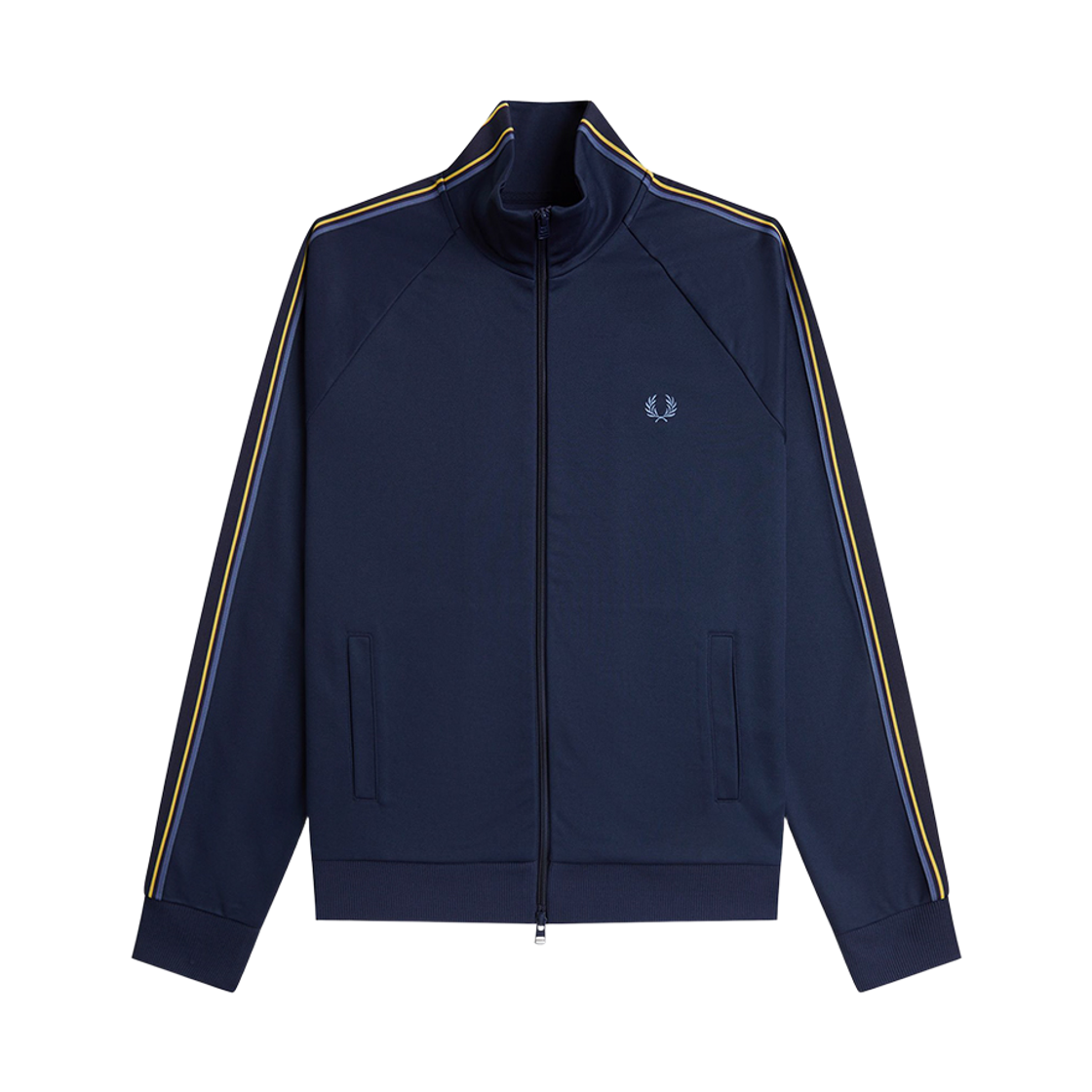 프레드페리 트램라인 테잎 트랫 재킷 테니스 블루(Fred Perry Tramline Tape Track Jacket Tennis Blue)