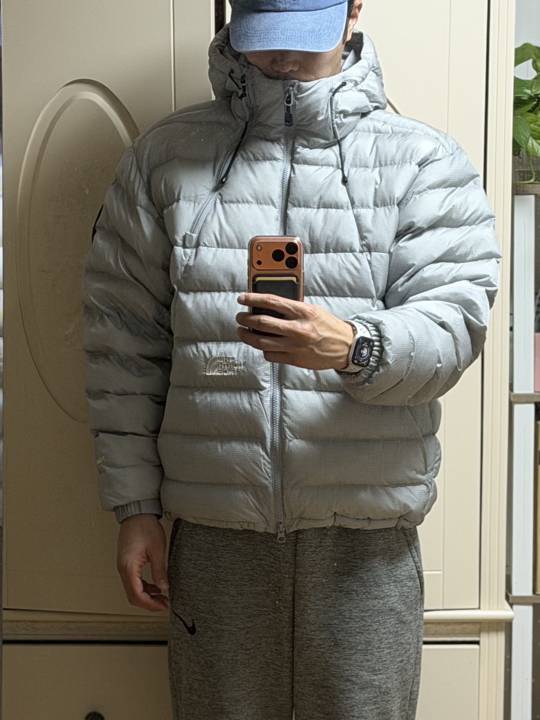 The North Face White Label Kalix T Jacket Metal Gray - 26SS 착용 스타일 - 1