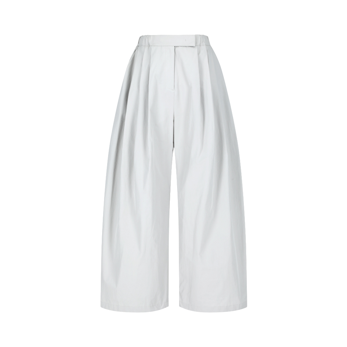 아모멘토 우먼 쓰리 턱 밴딩 팬츠 그레이 - 26SS(Amomento Women Three Tuck Banding Pants Grey - 26SS)