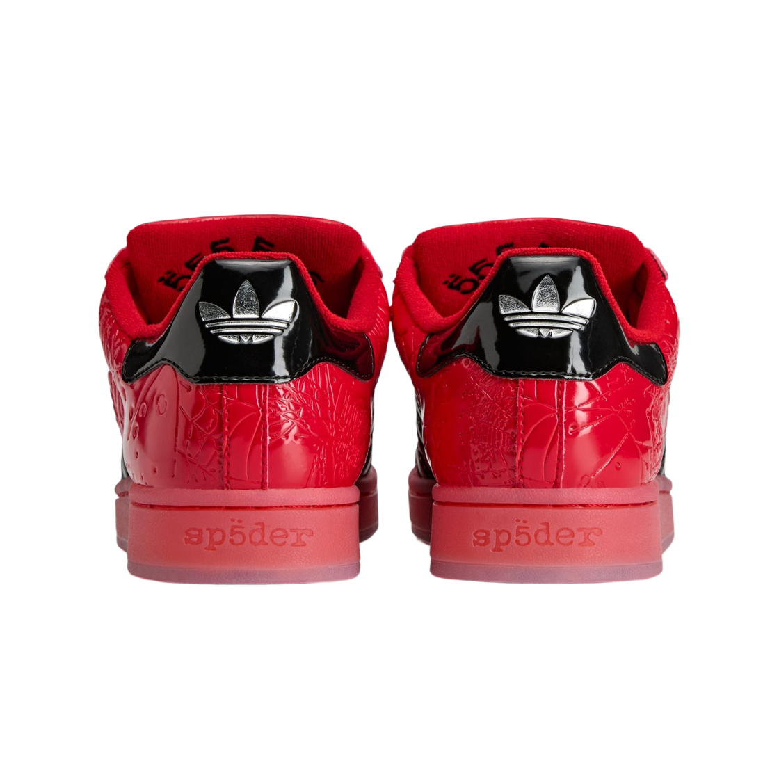 아디다스 x 스파이더 슈퍼스타 레드 코어 블랙(Adidas x Sp5der Superstar Red Core Black) - 3
