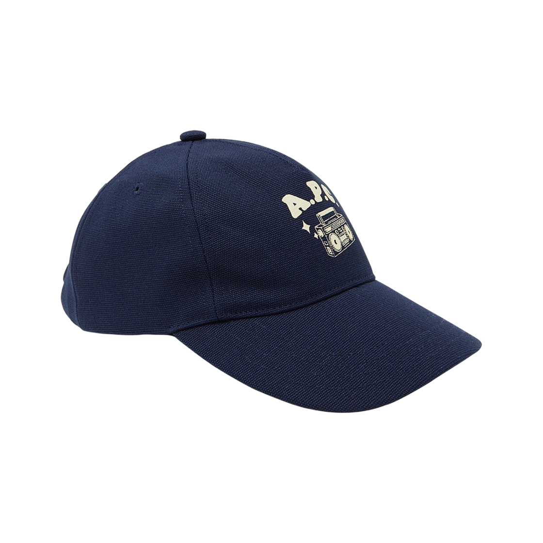 COGYX-M24162-IAK A.P.C. Eden Disco Baseball Cap Dark Navy Blue