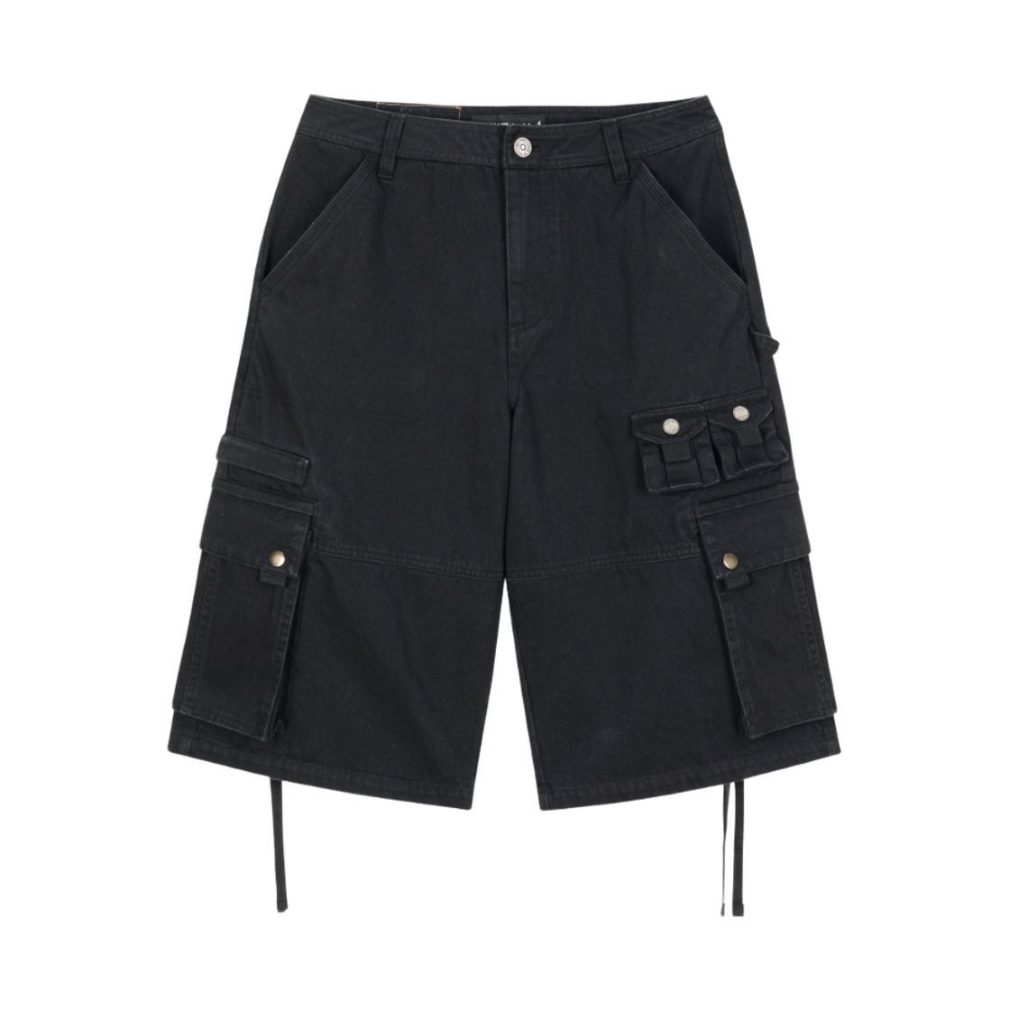 VWV61VPT001BK Vacant Archive (Women) Tony Cargo Bermuda Pants Black