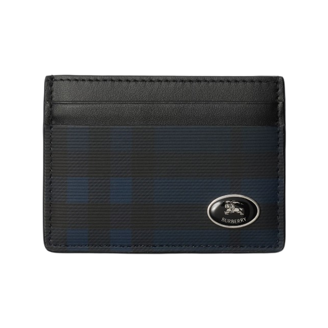 버버리 포르트 카르트 체크 카드 케이스 마린(Burberry Porte Cartes Check Card Case Marine) - 1
