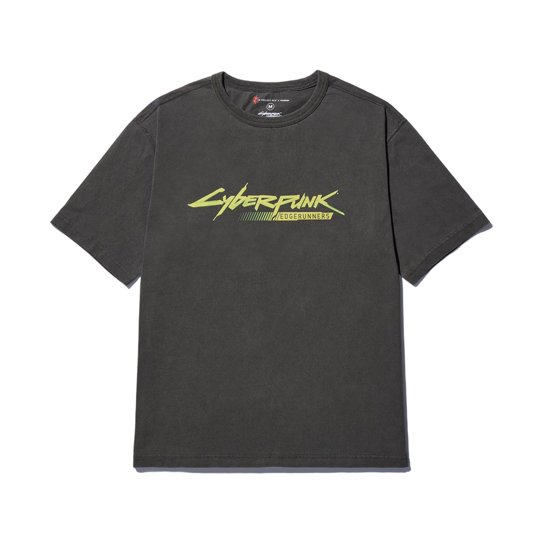 사이버펑크: 엣지러너 x 무신사 산데비스탄 숏슬리브 티셔츠 그레이(Cyberpunk: Edgerunners x Musinsa Sandevistan Short Sleeve T-Shirt Grey)
