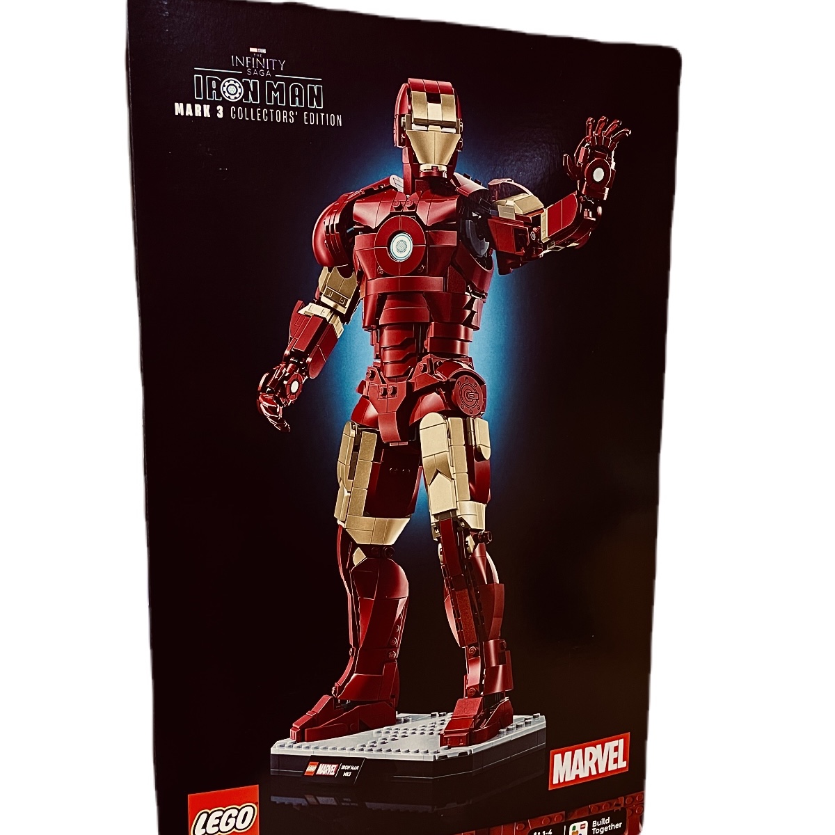 Lego Marvel Iron Man Mark 3 Collectors' Edition 착용 스타일