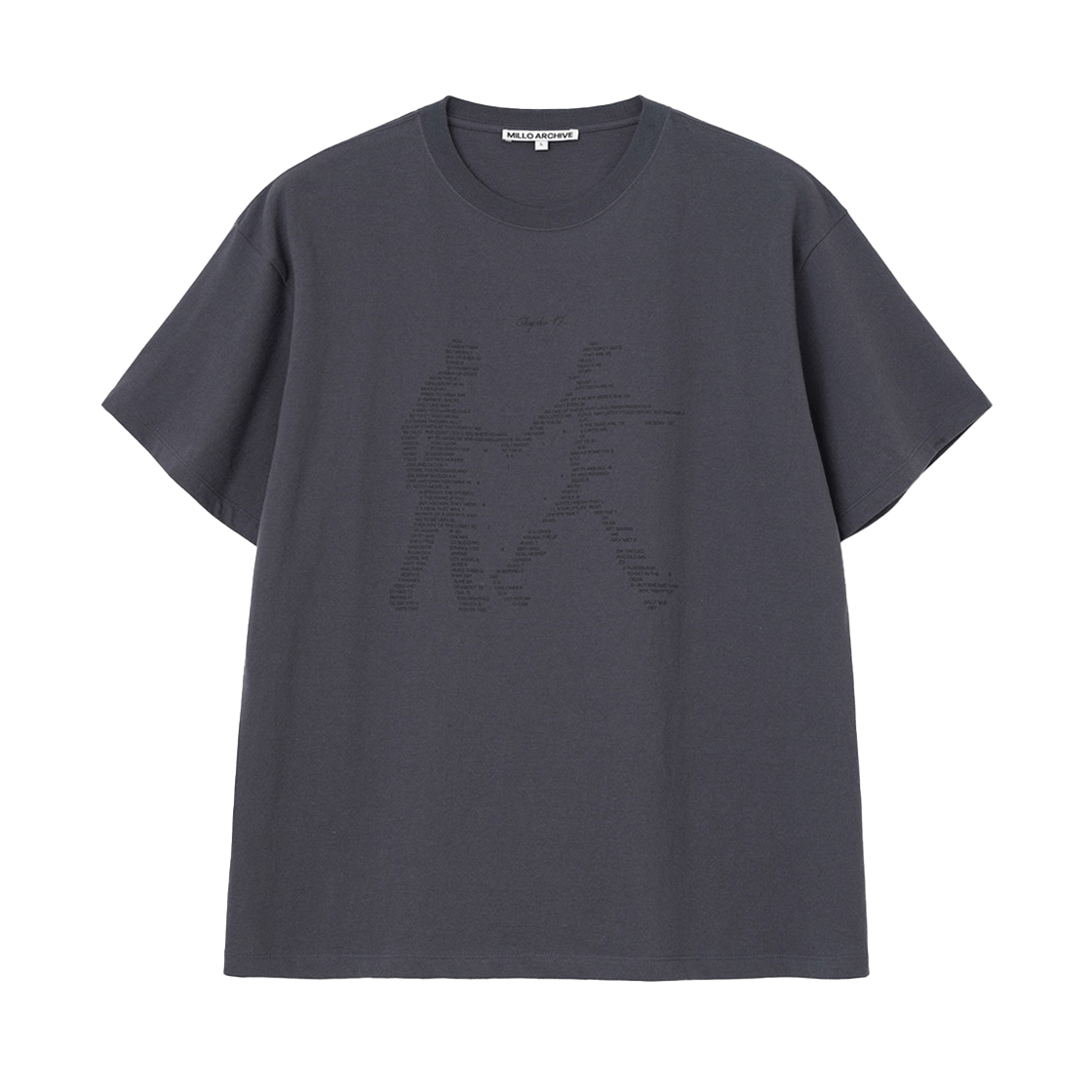 밀로 아카이브 챕터 17 티셔츠 미드나잇 블랙(Millo Archive Chapter 17 T-Shirt Midnight Black)