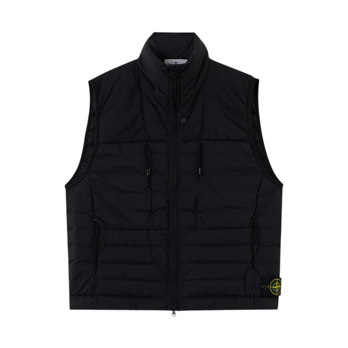 L1S15G1000-07S0183-V0029 Stone Island G100007 Seamless Tunnel Nylon Down-TC Down Vest with Anti-Drop Black - 26SS