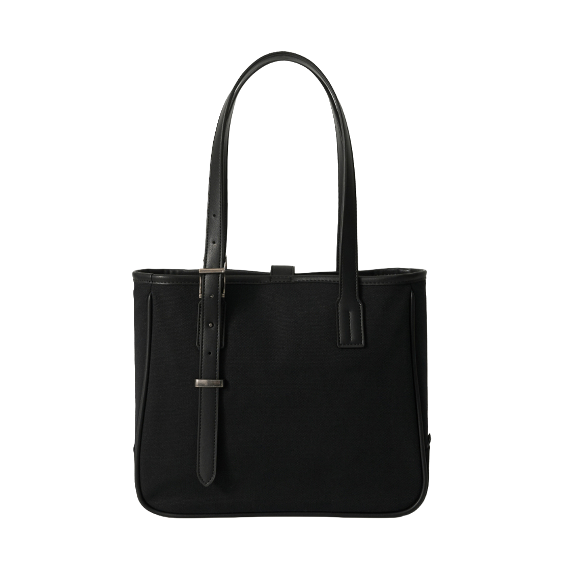 세터 클래식 버클 토트 백 블랙(SATUR Classic Buckle Tote Bag Black) - 2