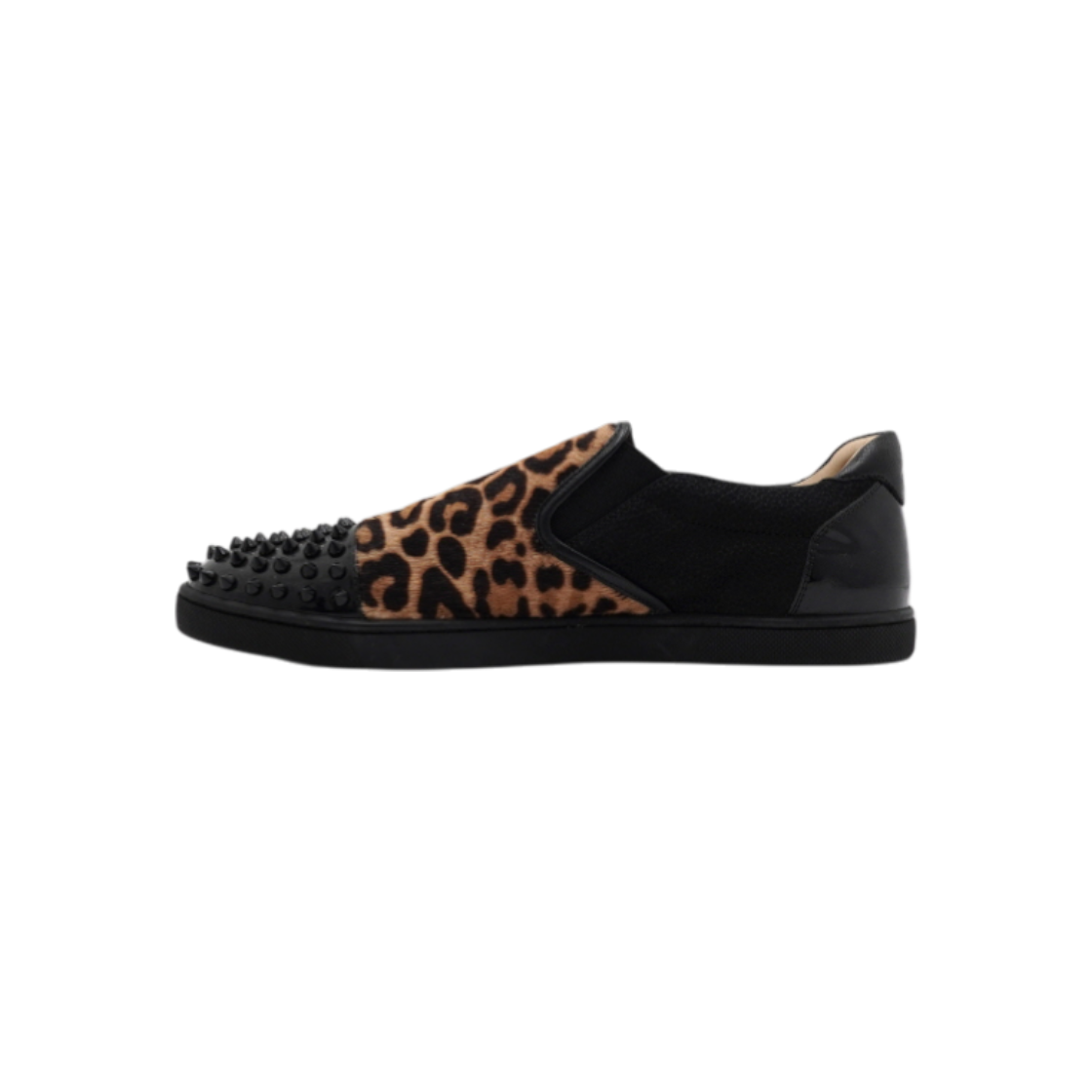 크리스찬 루부탱 레오파드 블랙 스터드 남성 스니커즈aa61296(Christian Louboutin Leopard Black Stud Men's Sneakers) - 1
