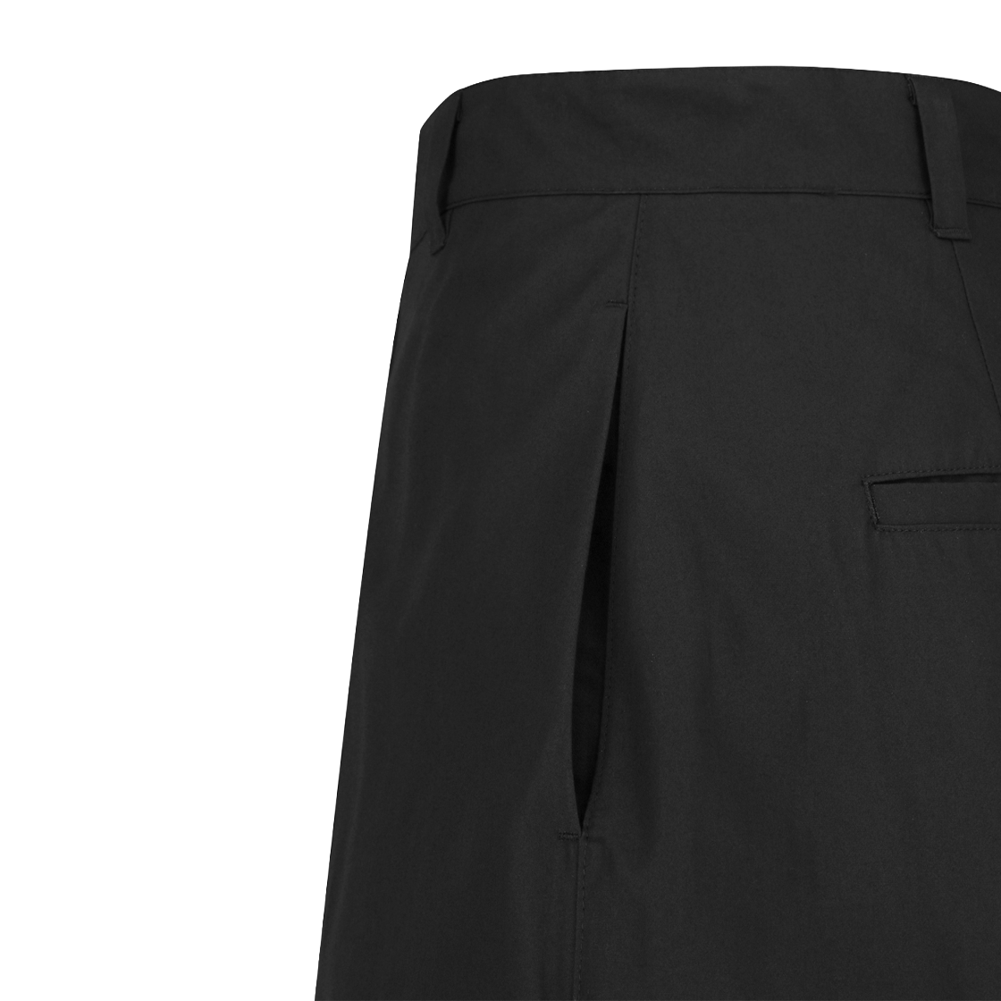 아모멘토 커브드 집 팬츠 블랙 - 26SS(Amomento Curved Zip Pants Black - 26SS) - 3