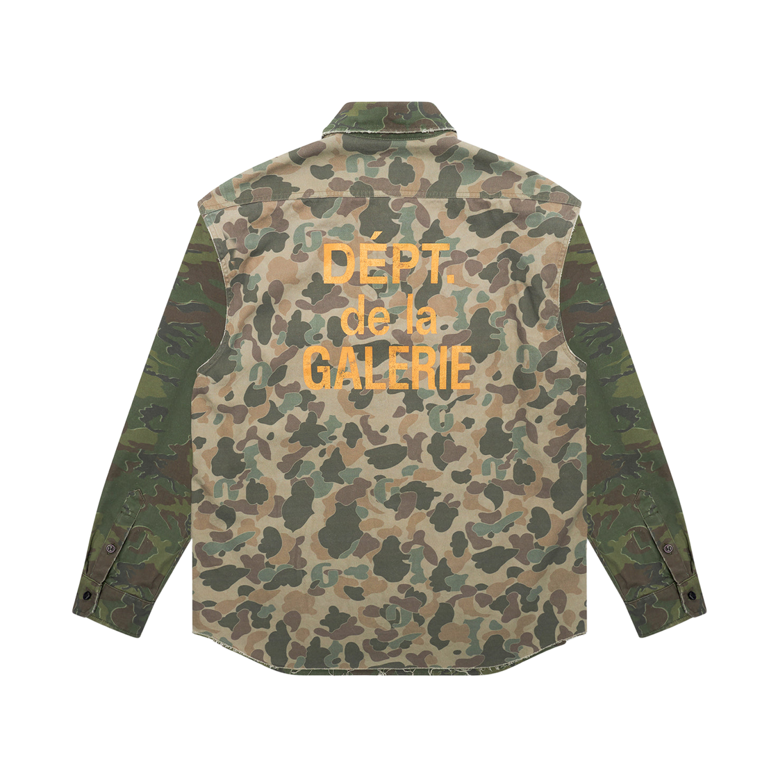 갤러리 디파트먼트 마스 버튼 다운 셔츠 자켓 카모(Gallery Dept. Mars Button Down Shirt Jacket Camo) - 2