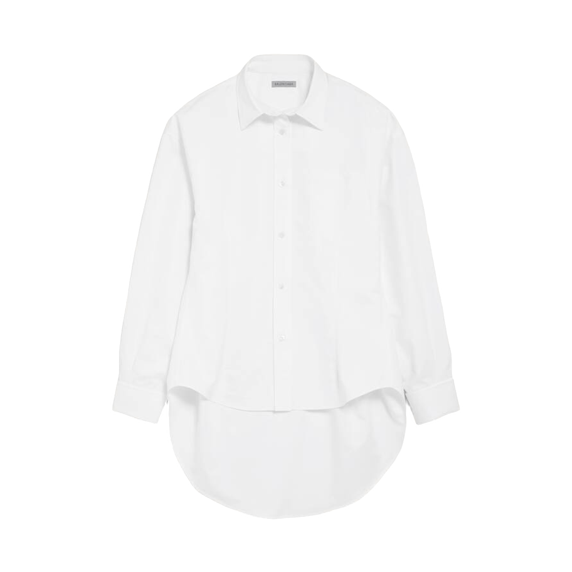 872318TUM189000 (W) Balenciaga Classic Shirt In White