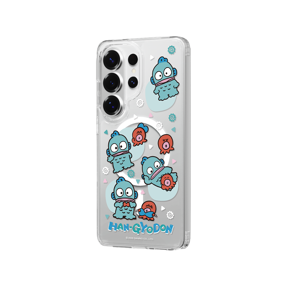 에스엘비에스 한교동 패턴 클리어 마그넷 케이스 for S26 Series(SLBS HANGYODON Pattern Clear Magnet Case for S26 Series) - 6