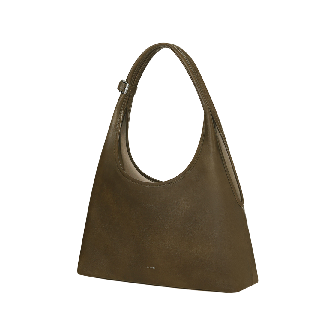 스탠드 오일 미니 링고백 카키 브라운(Stand Oil Mini Ringo Bag Khaki Brown) - 2