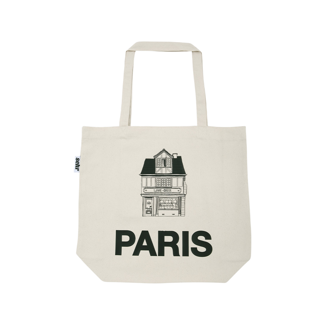 세르 라이트 트윌 미들백 파리 아이보리(SEHR Light Twill Middle Bag Paris Ivory)