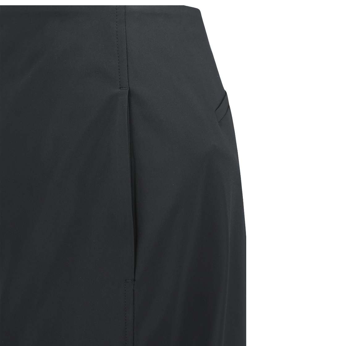 아모멘토 우먼 커브드 실루엣 팬츠 블랙 - 26SS(Amomento Women Curved Silhouette Pants Black - 26SS) - 5