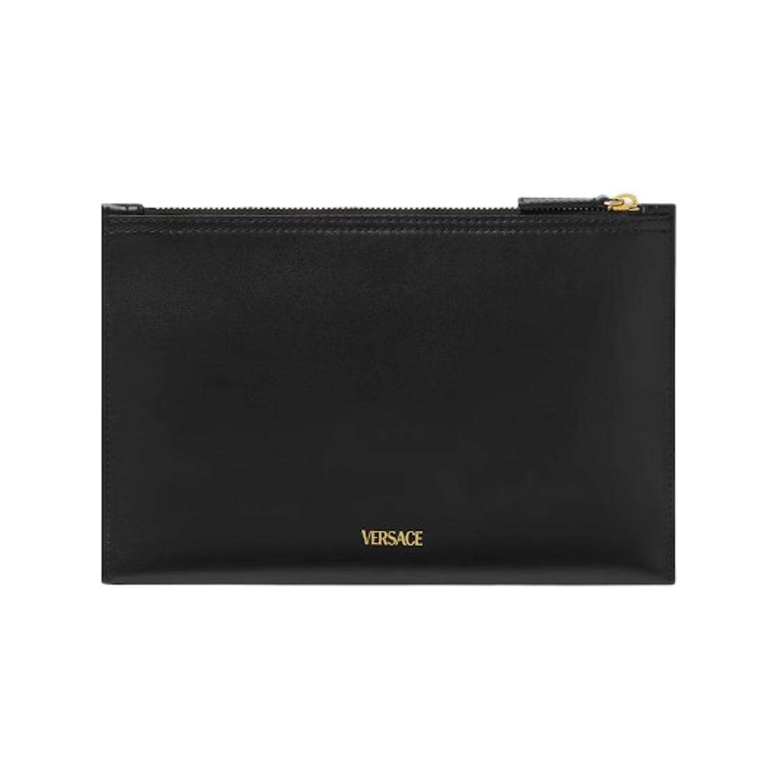 베르사체 라 메두사 레더 파우치 블랙 골드(Versace La Medusa Leather Pouch Black Gold) - 2