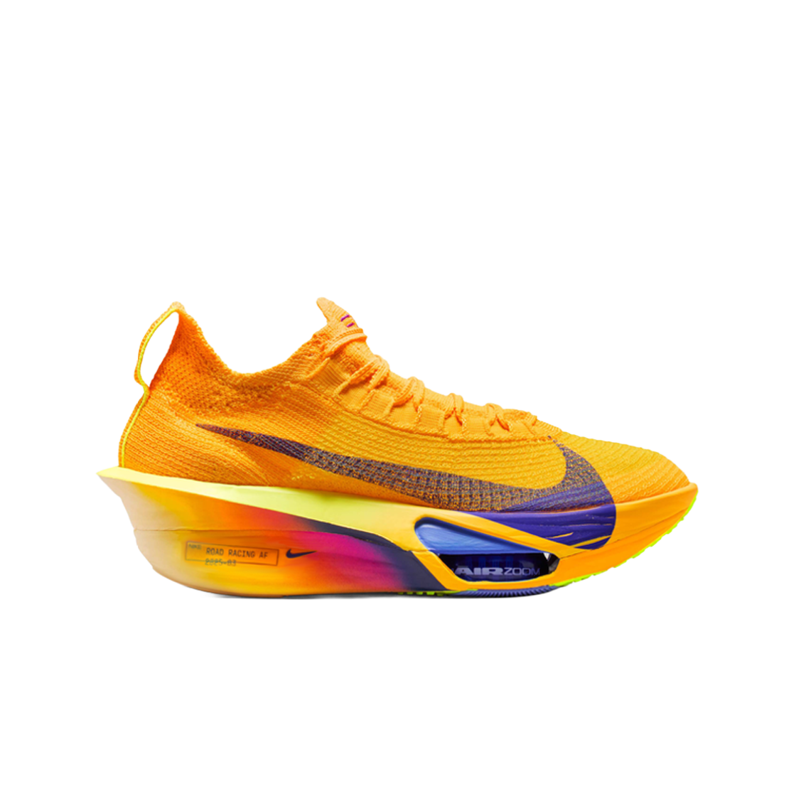 (W) 나이키 에어 줌 알파플라이 넥스트% 3 레이저 오렌지 시트론 펄스((W) Nike Air Zoom Alphafly Next% 3 Laser Orange Citron Pulse) - 1