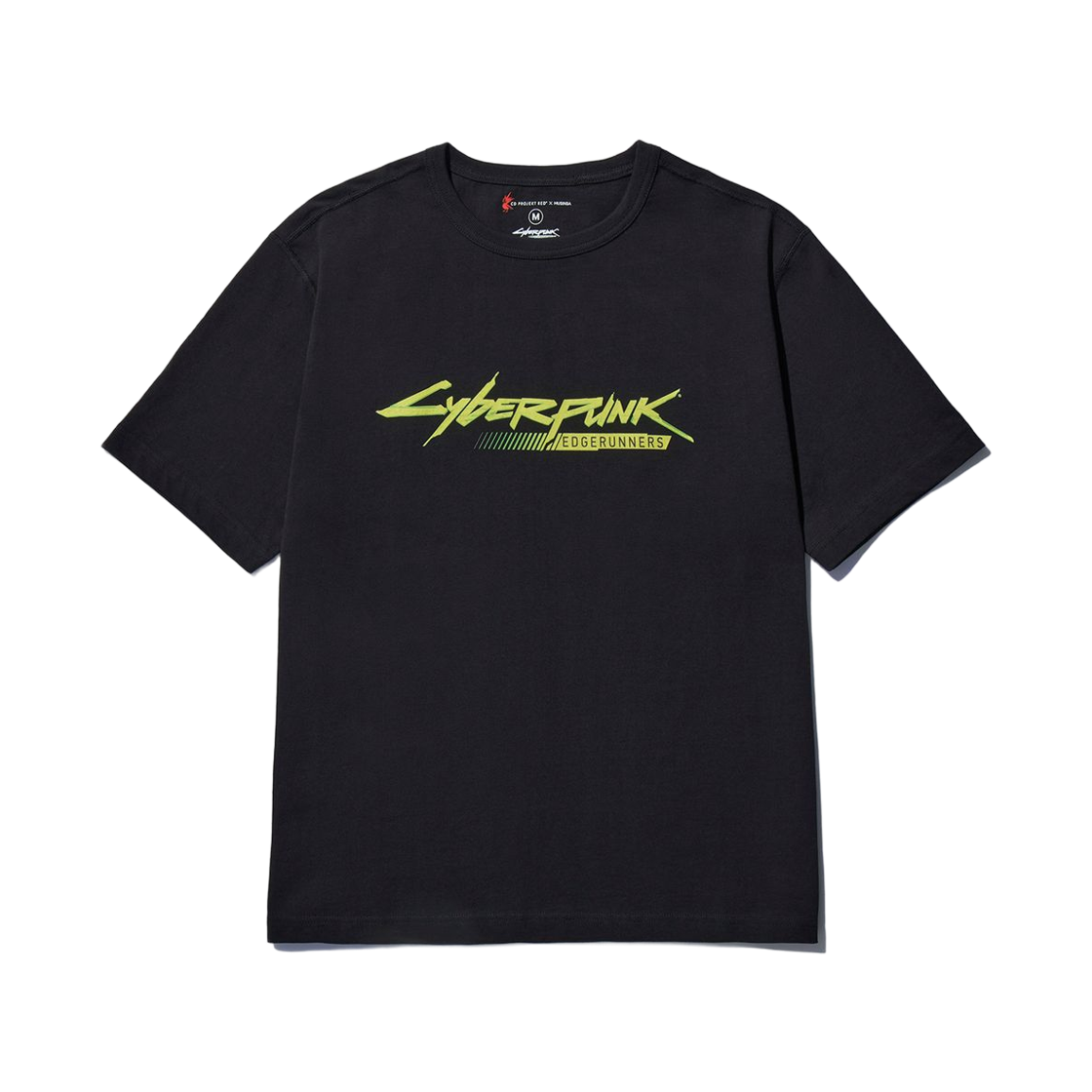 사이버펑크: 엣지러너 x 무신사 엣지러너 숏슬리브 티셔츠 블랙(Cyberpunk: Edgerunners x Musinsa Edgerunners Short Sleeve T-Shirt Black)