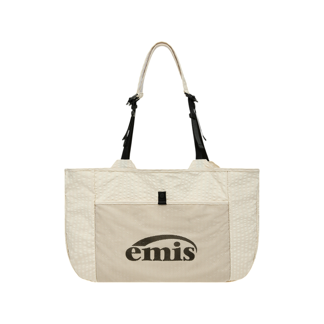 이미스 패커블 체크 쇼퍼백 베이지(Emis Packable Check Shopper Bag Beige)