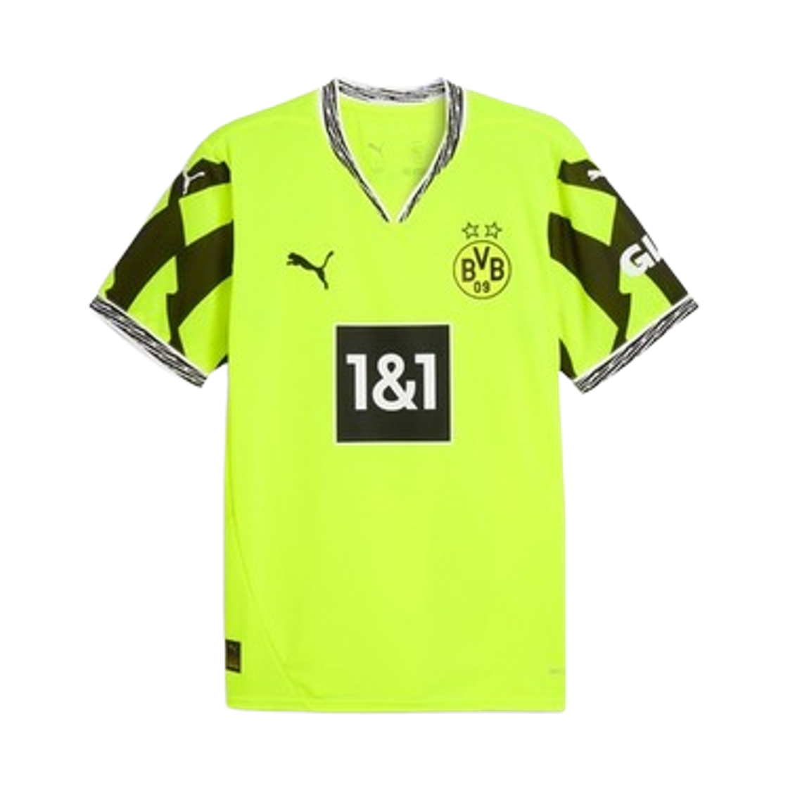 775350-04 Puma BVB Replica Jersey Yellow (Non Marking Ver.)
