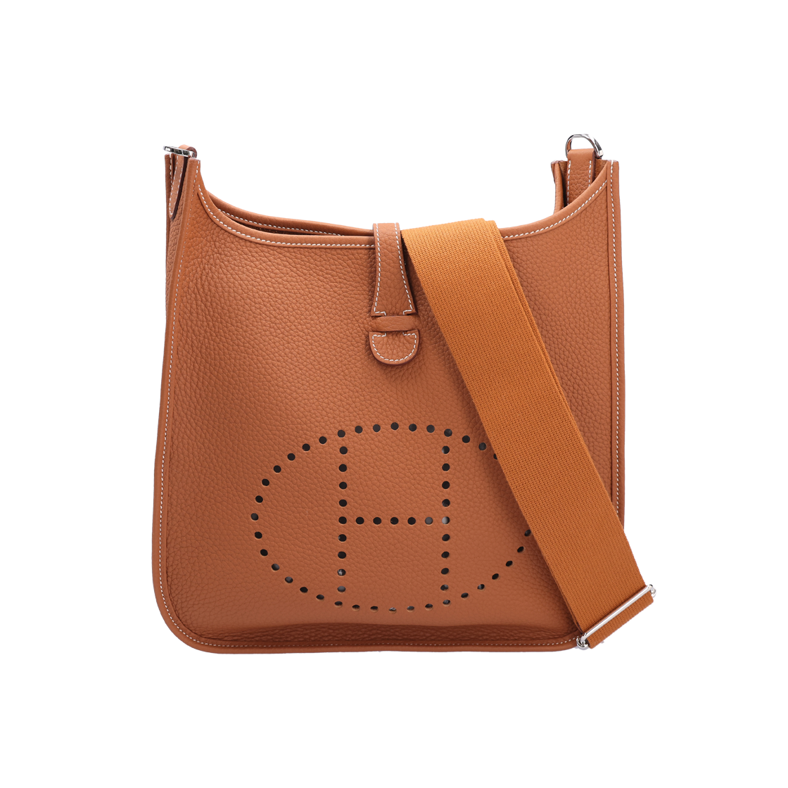 에르메스 H056277CK37 에블린 III 29 백 클레망스 골드 팔라듐 K각인(Hermes Evelyne III 29 Bag Clemence Gold Palladium K Engraving)