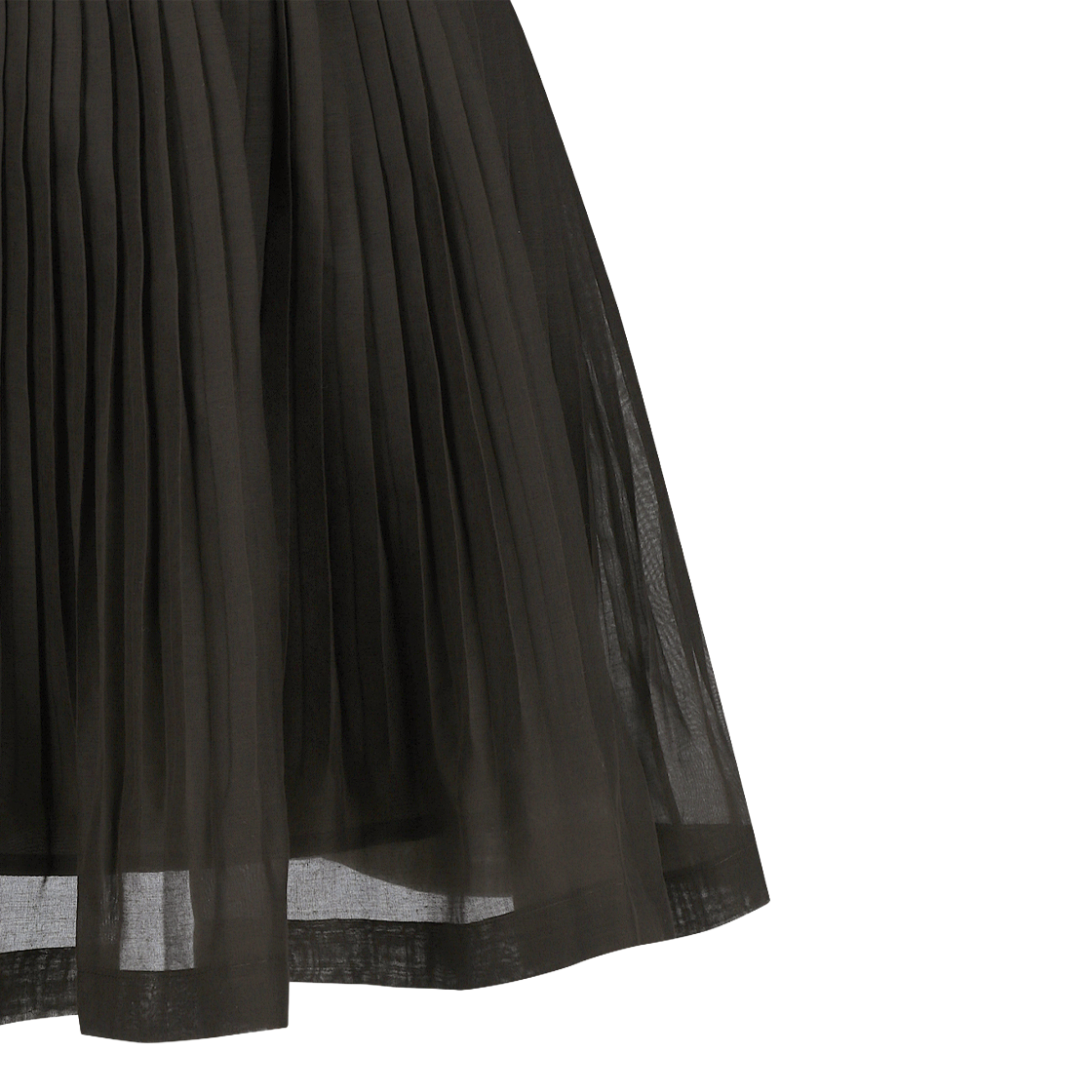 아모멘토 우먼 플리츠 미니 스커트 브라운 - 26SS(Amomento Women Pleated Mini Skirt Brown - 26SS) - 4