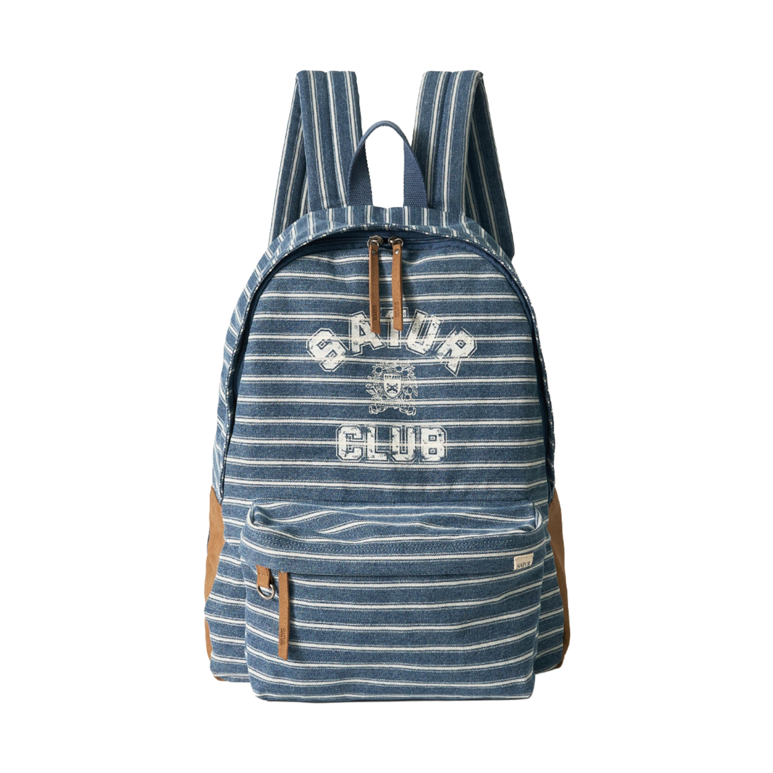 세터 클래식 스트라이프 백팩 블루(SATUR Classic Striped Backpack Blue)