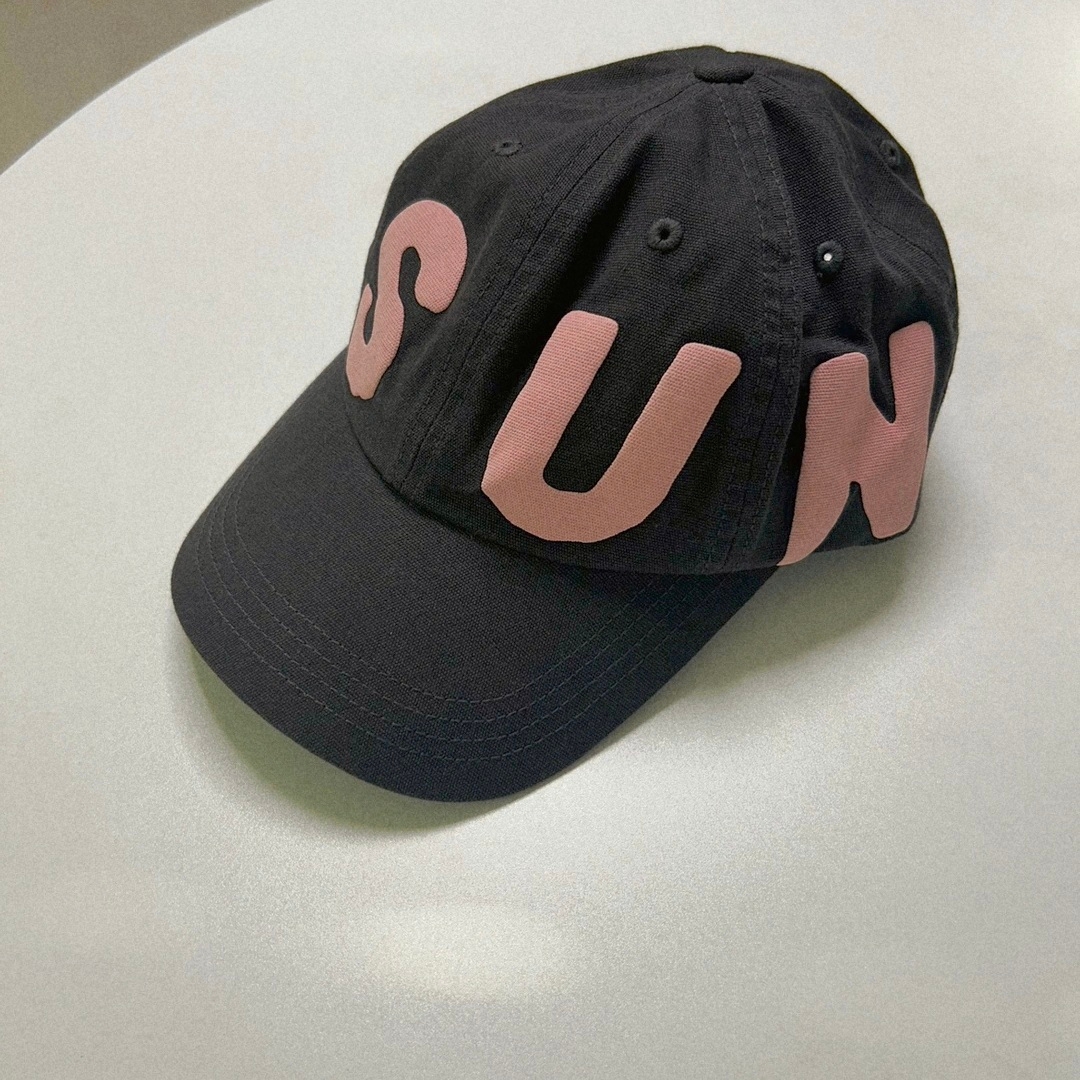 [더블적립] sunlovetour Capital Cap Dark Brown 착용 스타일
