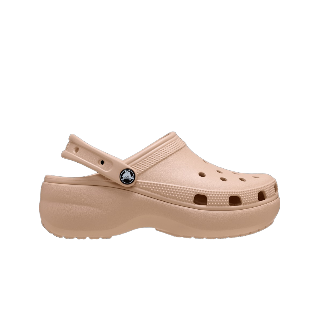 (W) 크록스 클래식 플랫폼 클로그 핑크 카라멜((W) Crocs Classic Platform Clog Pink Caramel)