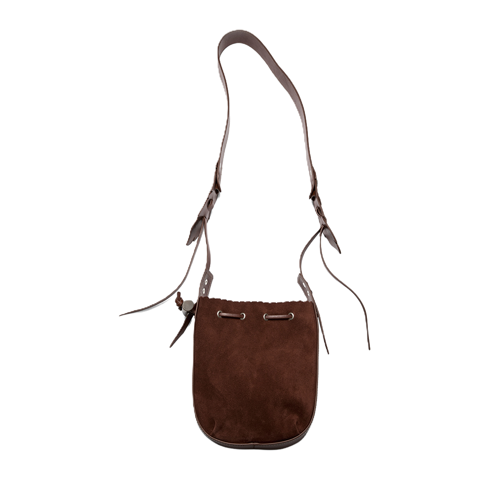 오가프 매디슨 레더 숄더 백 브라운(OGARP Madison Leather Shoulder Bag Brown)