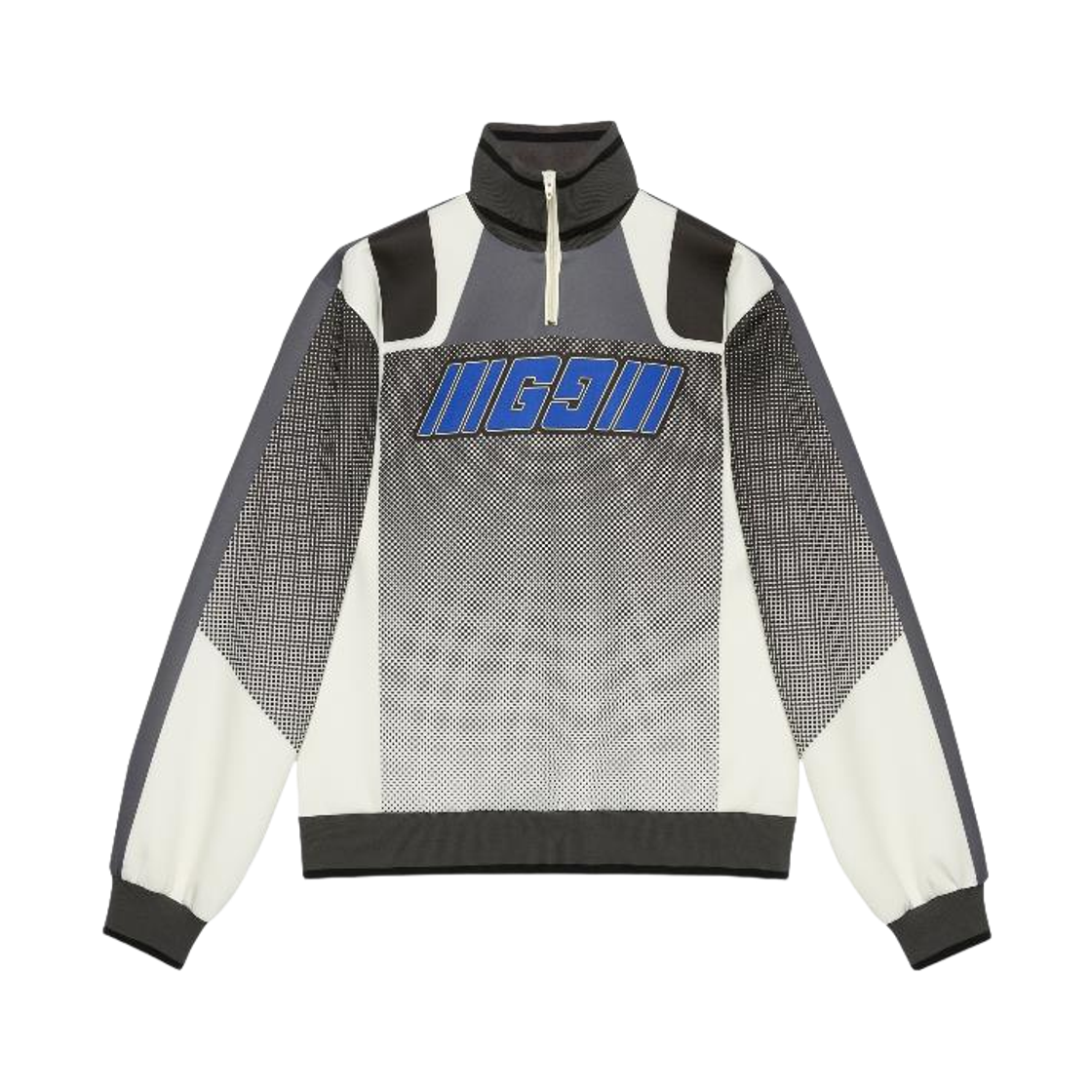 구찌 GG 프린트 네오프린트 스웨트셔츠 블랙 멀티컬러(Gucci GG Print Neoprint Sweatshirt Black Multicolor) - 1