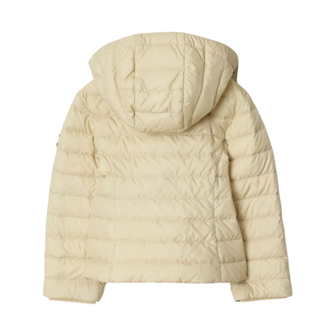 (키즈) 버버리 후드 퍼퍼 자켓 페일 스톤((Kids) Burberry Hooded Puffer Jacket Pale Stone) - 2