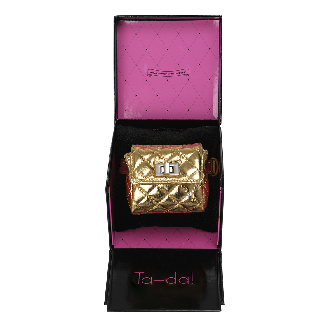 스컬프터 아이 코인 퍼스 메탈릭 골드(Sculptor I Coin Purse Metallic Gold)