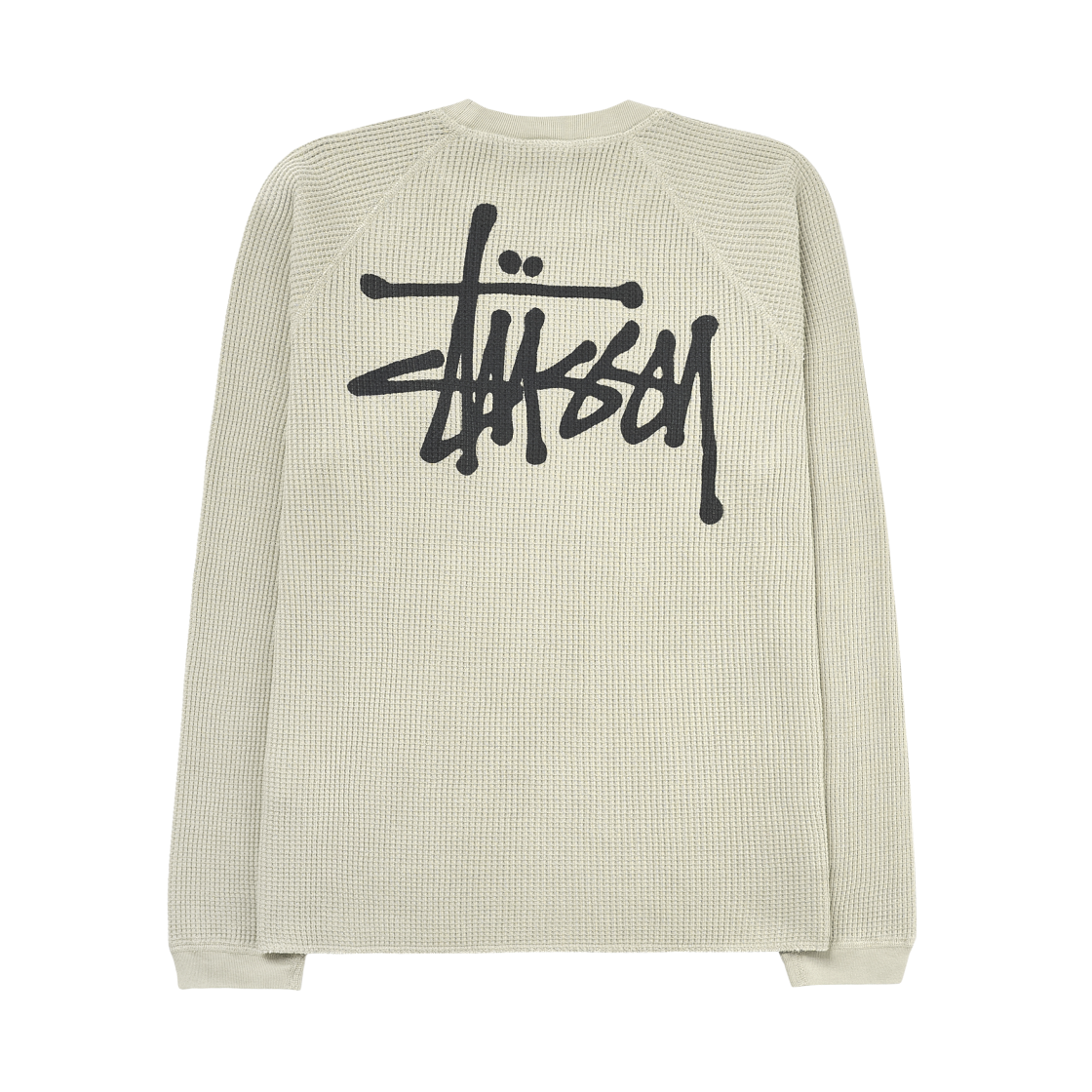 스투시 래글런 써멀 롱슬리브 크루 본(Stussy Raglan Thermal LS Crew Bone)