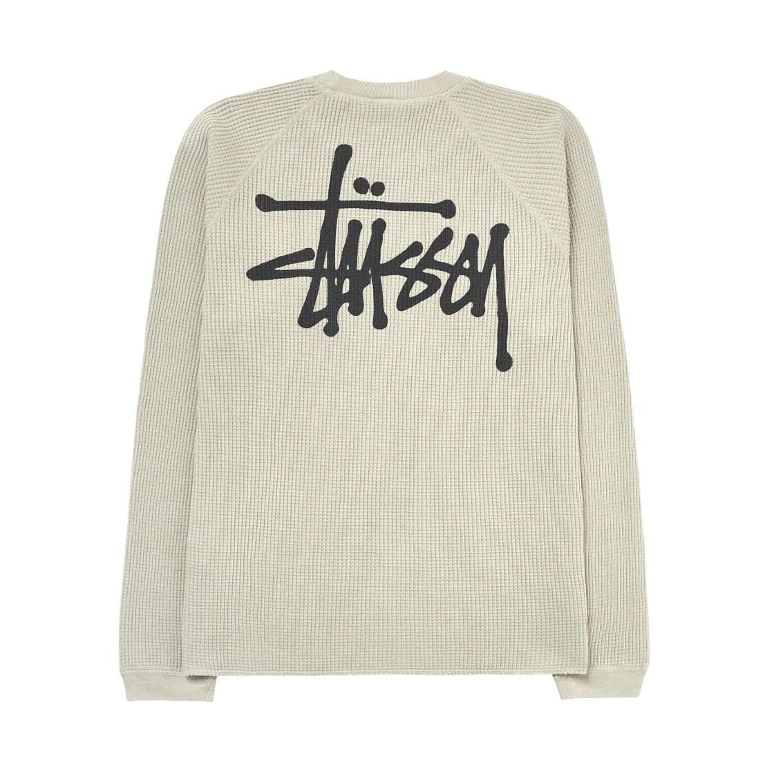Stussy Stussy Raglan Thermal LS Crew Bone · XS
