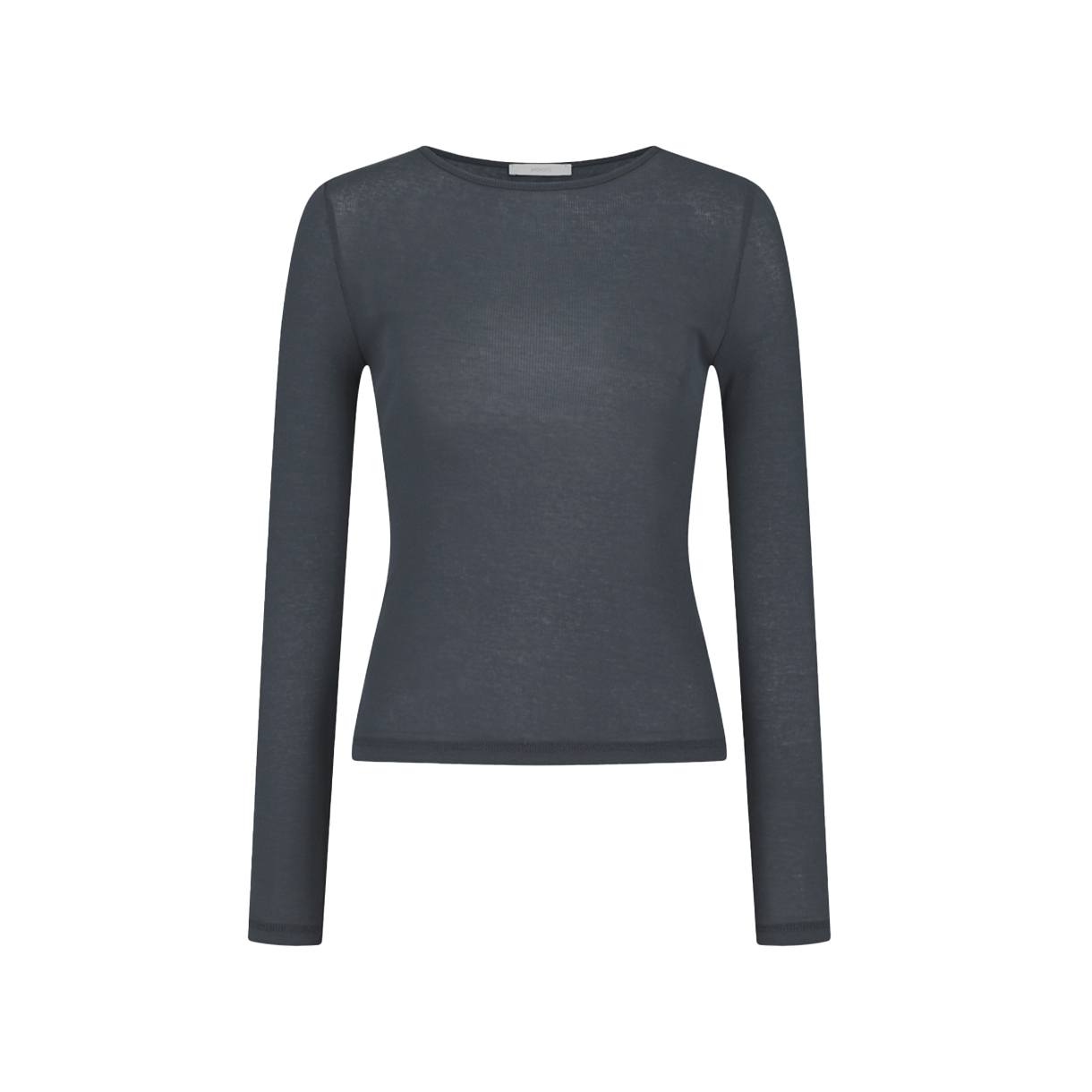 아모멘토 우먼 라운드 티셔츠 차콜 - 26SS(Amomento Women Round T-Shirt Charcoal - 26SS)