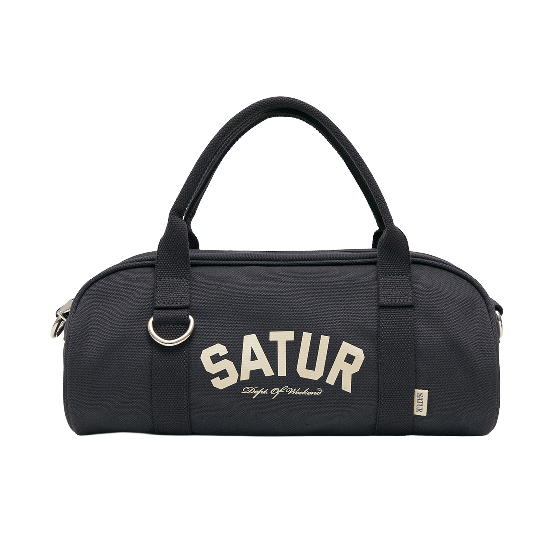 SA261WAB01NVY0 SATUR W Canvas Mini Duffle Bag Navy