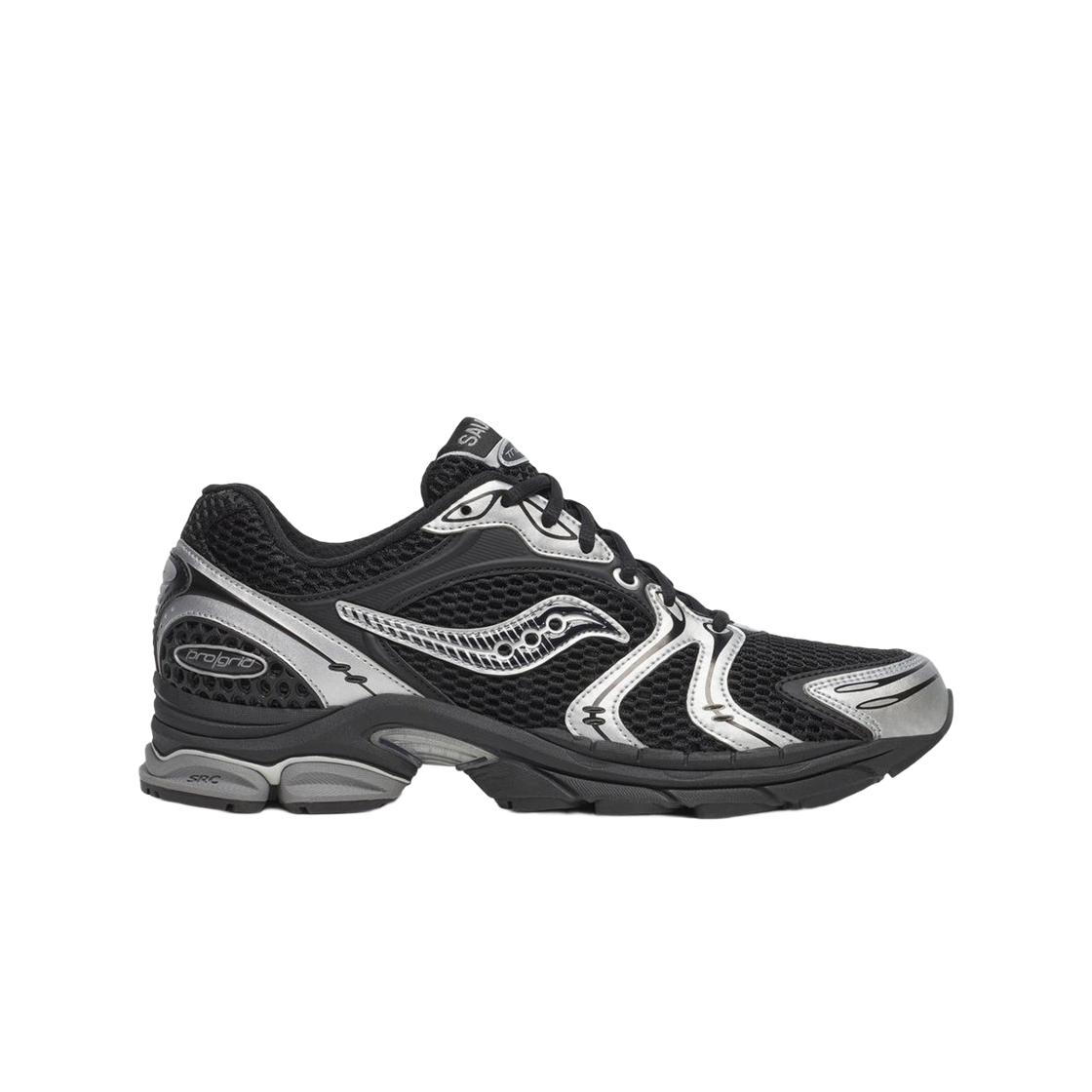 S70704-23 Saucony Progrid Triumph 4 Black Silver